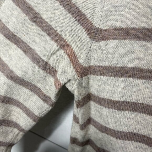 Boden Taupe & Tan Striped Sweater Dress Size 6 - Picture 9 of 9